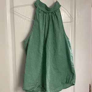 J. Crew gingham top